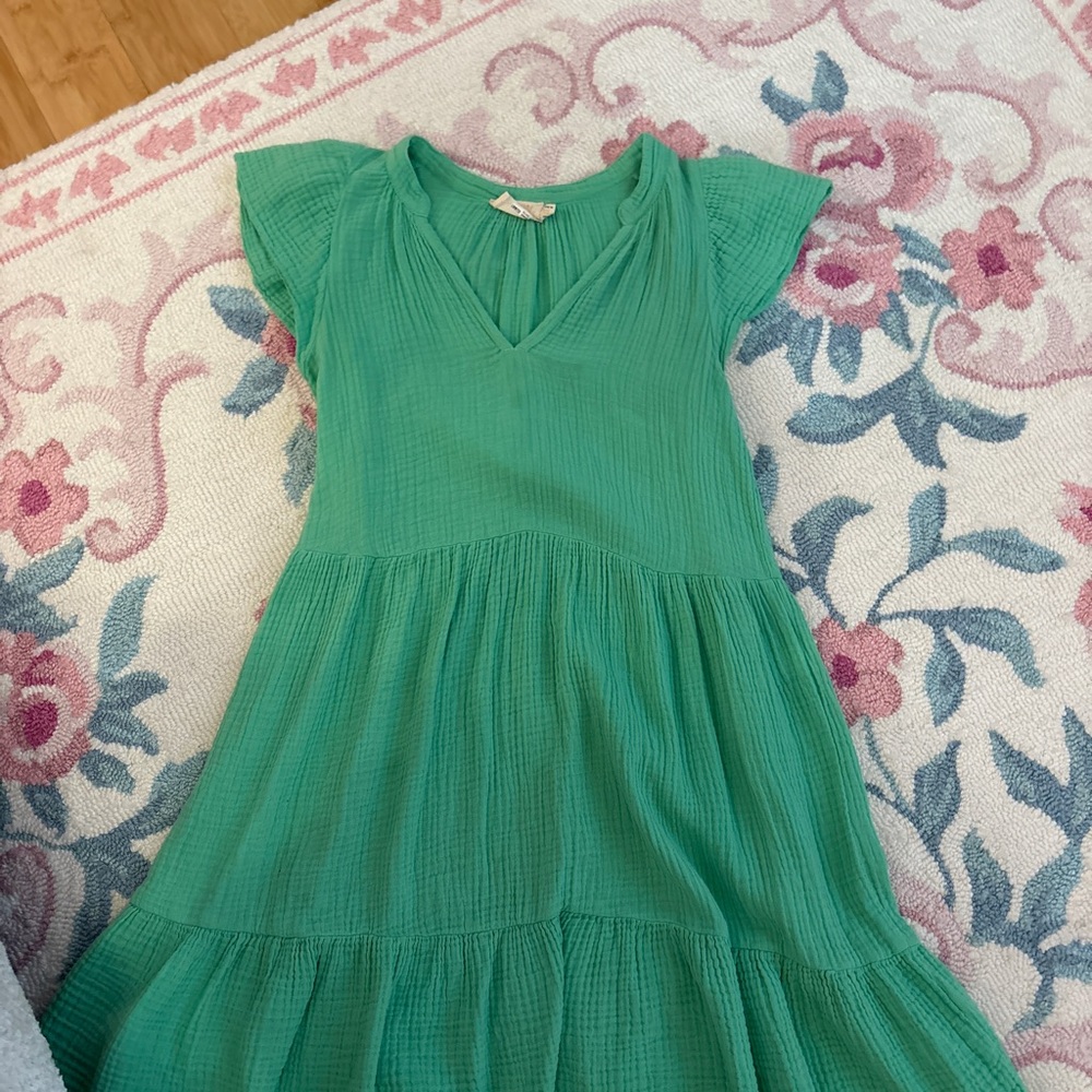 Charming Green Dress